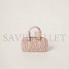 MIU MIU ARCADIE MATELASSÉ NAPPA LEATHER MINI-BAG 5BP088 (19*10*5cm) MIU MIU ARCADIE MATELASSÉ NAPPA LEATHER MINI-BAG 5BP088 (19*10*5cm)
