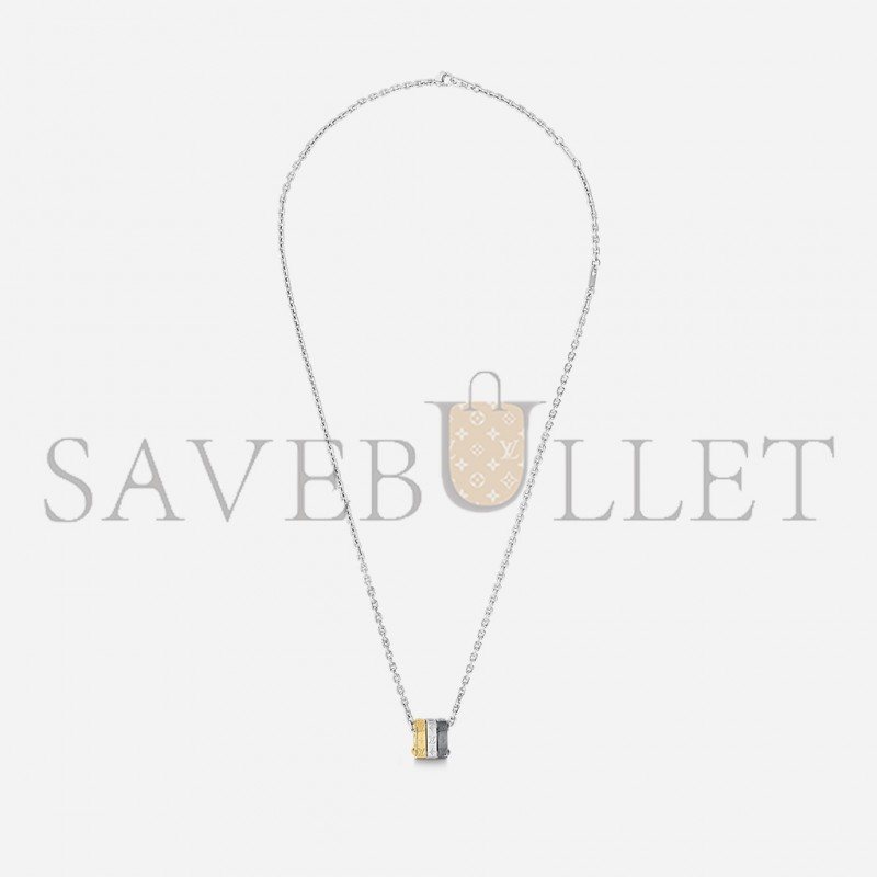 LOUIS VUITTON MONOGRAM BOLD NECKLACE M00675 LOUIS VUITTON MONOGRAM BOLD NECKLACE M00675
