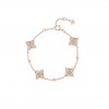 LOUIS VUITTON COLOUR BLOSSOM BB MULTI-MOTIFS BRACELET, PINK GOLD AND DIAMONDS Q05569 LOUIS VUITTON COLOUR BLOSSOM BB MULTI-MOTIFS BRACELET, PINK GOLD AND DIAMONDS Q05569