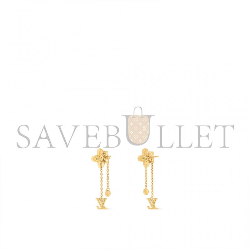 LOUIS VUITTON LV DAZZLE EARRINGS M01996