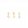 LOUIS VUITTON LV FLORAGRAM EARRINGS M01025