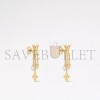 LOUIS VUITTON  LV LOUISA LOGO EARRINGS M01574