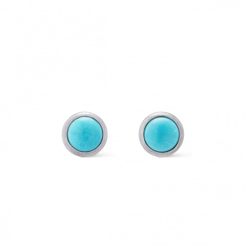 LOUIS VUITTON TURQUOISE RODEO EARRINGS M02053