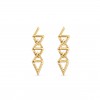 LOUIS VUITTON LV VOLT CURB CHAIN EARRINGS, YELLOW GOLD Q96971 LOUIS VUITTON LV VOLT CURB CHAIN EARRINGS, YELLOW GOLD Q96971