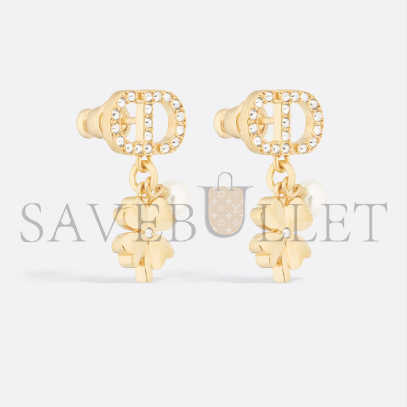 DIOR PETIT CD LUCKY CHARMS EARRINGS E3713WOMCY_D03S