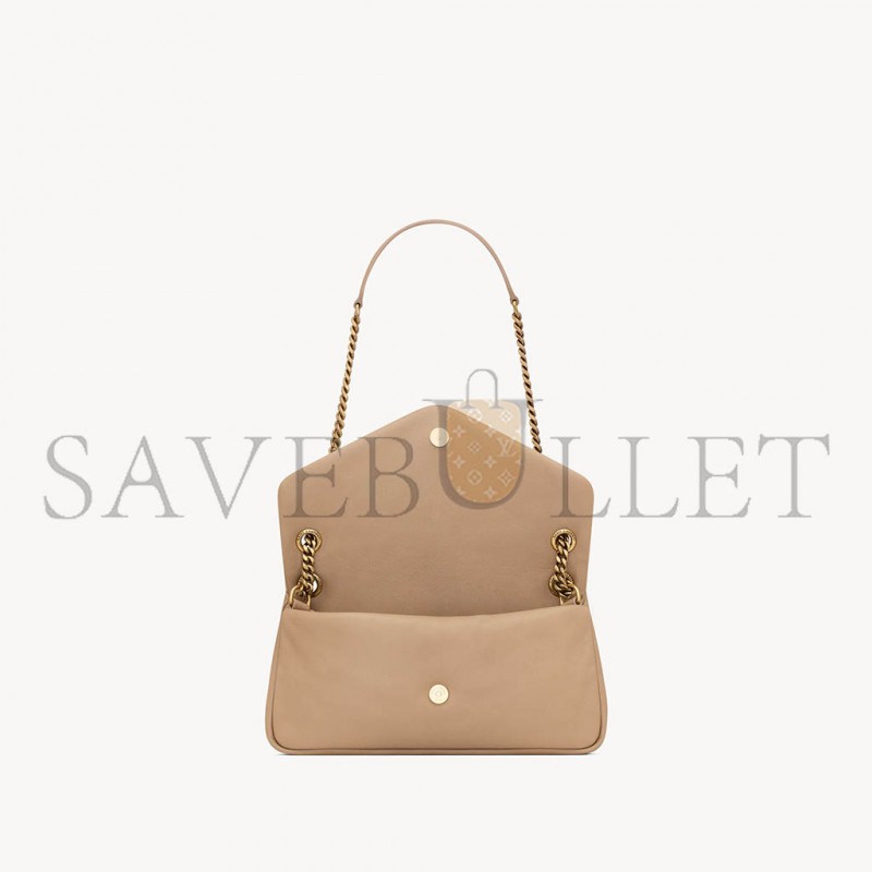 YSL CALYPSO SMALL IN PLUNGED LAMBSKIN 734153AACQO2646 (26*14*7cm)