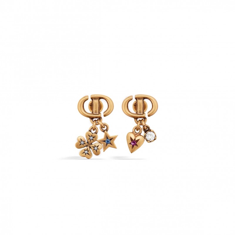 DIOR LUCKY CHARMS EARRINGS E3290WOMCY_D09X