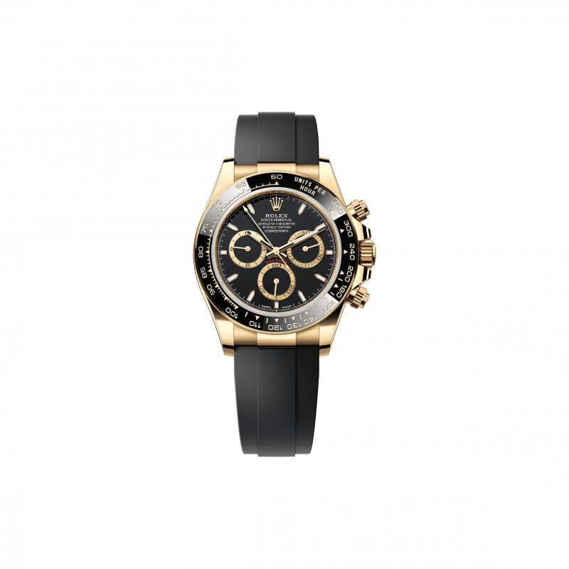 ROLEX COSMOGRAPH DAYTONA OYSTER, 40 MM, YELLOW GOLD WATCH 126518LN