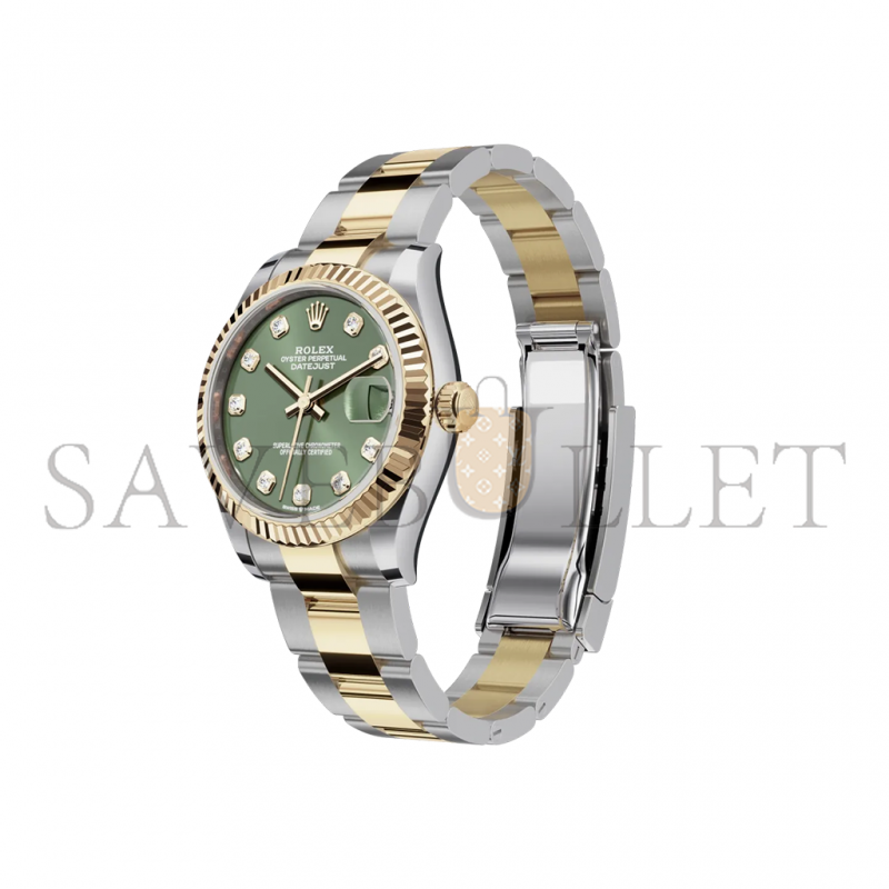 ROLEX DATEJUST 31 OYSTER, 31 MM, OYSTERSTEEL AND YELLOW GOLD WATCH 278273