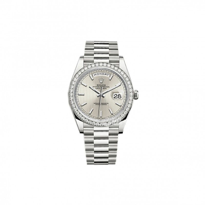 ROLEX DAY-DATE DIAMOND MECHANICAL WATCH 228349-0007