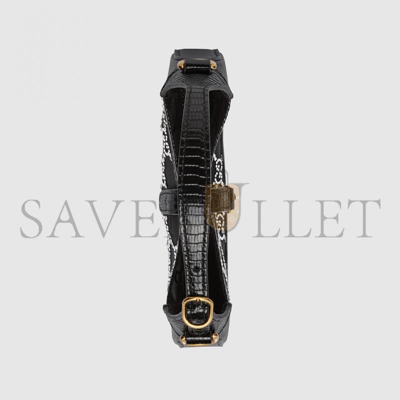 GUCCI JACKIE 1961 MINI LIZARD SHOULDER BAG 677027 (19*13*3cm) GUCCI JACKIE 1961 MINI LIZARD SHOULDER BAG 677027 (19*13*3cm)