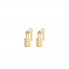 LOUIS VUITTON LOCK IT EARRINGS M00405