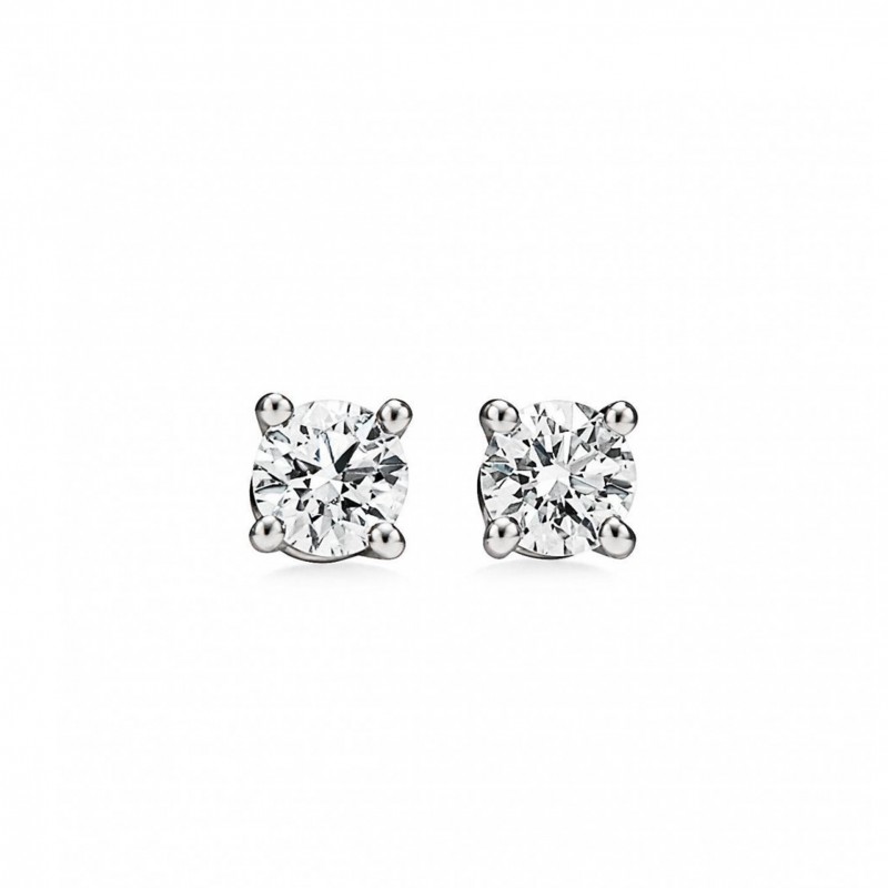 TIFFANY SOLITAIRE DIAMOND STUD EARRINGS 60006690