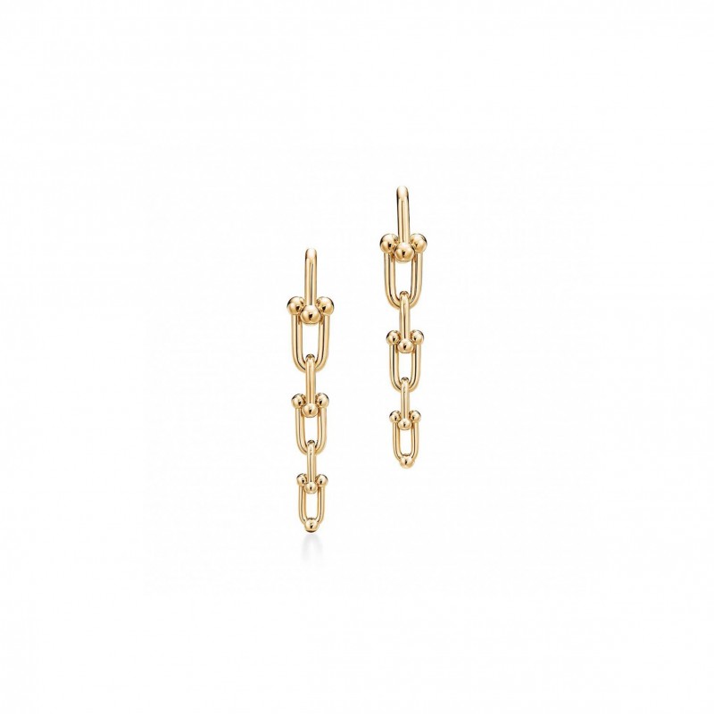 TIFFANY HARDWEAR GRADUATED LINK EARRINGS 60006354