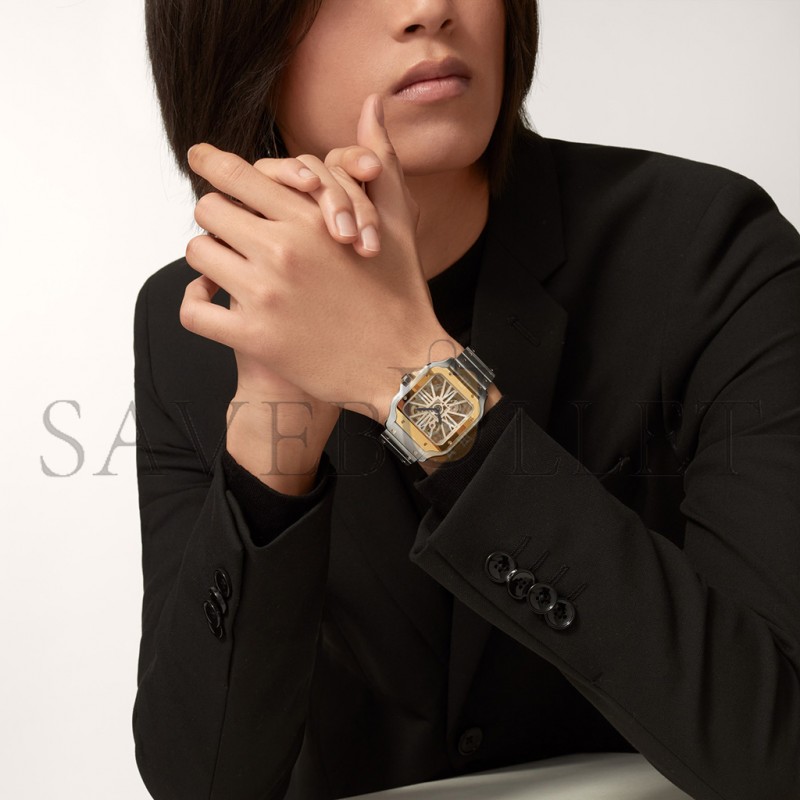 CARTIER SANTOS DE SKELETON WATCH WHSA0019 CARTIER SANTOS DE SKELETON WATCH WHSA0019