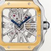 CARTIER SANTOS DE SKELETON WATCH WHSA0019 CARTIER SANTOS DE SKELETON WATCH WHSA0019