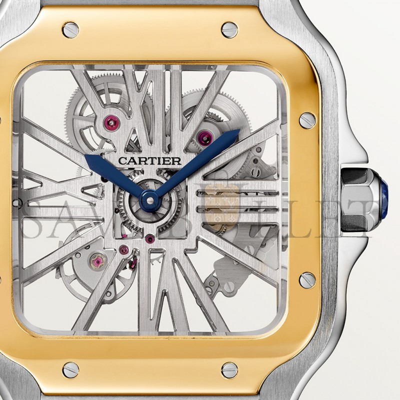 CARTIER SANTOS DE SKELETON WATCH WHSA0019 CARTIER SANTOS DE SKELETON WATCH WHSA0019