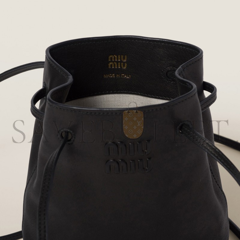 MIU MIU NAPPA LEATHER MINI-BAG 5NF460 (17*14*6CM) MIU MIU NAPPA LEATHER MINI-BAG 5NF460 (17*14*6CM)