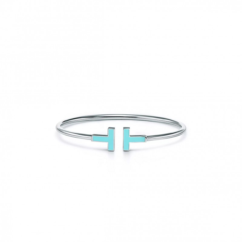 TIFFANY T TURQUOISE WIRE BRACELET 64028944