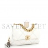 CHANEL MASTER 19 FLAP BAG QUILTED LEATHER LARGE (30*20*10cm) 