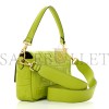 FENDI NAPPA FF 1974 EMBOSSED BAGUETTE WASABI (26*15*5cm)