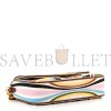 FENDI X SARA COLEMAN CANVAS VITELLO KING SETA FF FISH EYE EMBROIDERED BAGUETTE GREZZO MULTICOLOR GHIANDA (28*15*6cm) FENDI X SARA COLEMAN CANVAS VITELLO KING SETA FF FISH EYE EMBROIDERED BAGUETTE GREZZO MULTICOLOR GHIANDA (28*15*6cm)