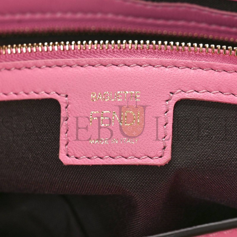 FENDI NAPPA FF 1974 EMBOSSED BAGUETTE LOLLYPOP (27*15*6cm) FENDI NAPPA FF 1974 EMBOSSED BAGUETTE LOLLYPOP (27*15*6cm)