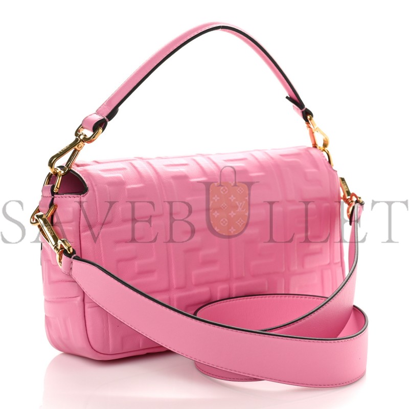 FENDI NAPPA FF 1974 EMBOSSED BAGUETTE LOLLYPOP (27*15*6cm) FENDI NAPPA FF 1974 EMBOSSED BAGUETTE LOLLYPOP (27*15*6cm)