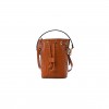 FENDI VITELLO LIBERTY F IS FENDI FF 1974 EMBOSSED MINI MON TRESOR BUCKET BAG BRANDY (20*13*11cm) FENDI VITELLO LIBERTY F IS FENDI FF 1974 EMBOSSED MINI MON TRESOR BUCKET BAG BRANDY (20*13*11cm)