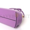 FENDI SHINY NAPPA SMALL FENDI FIRST VIOLETTA (23*18*9cm)