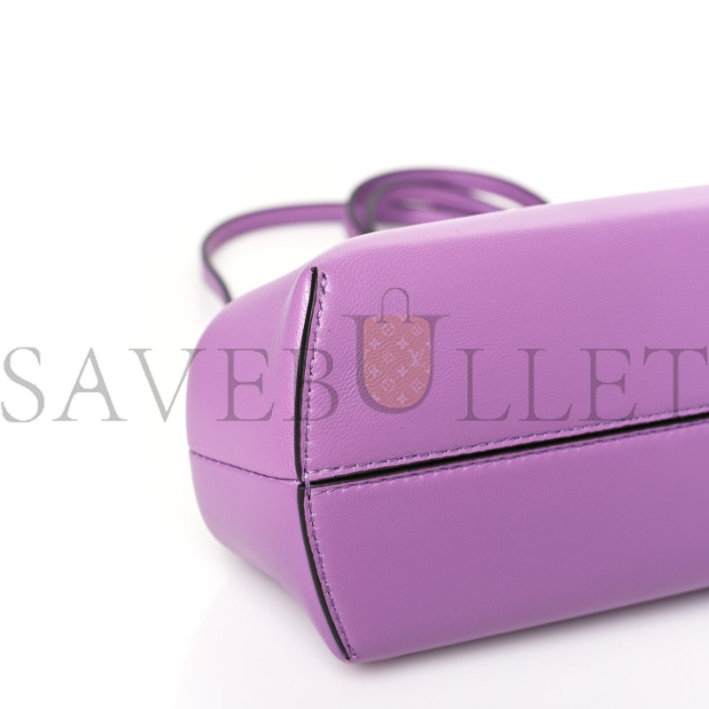 FENDI SHINY NAPPA SMALL FENDI FIRST VIOLETTA (23*18*9cm)