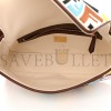 FENDI X SARA COLEMAN CANVAS VITELLO KING SETA FF FISH EYE EMBROIDERED BAGUETTE GREZZO MULTICOLOR GHIANDA (28*15*6cm) FENDI X SARA COLEMAN CANVAS VITELLO KING SETA FF FISH EYE EMBROIDERED BAGUETTE GREZZO MULTICOLOR GHIANDA (28*15*6cm)