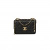 CHANEL MASTER CALFSKIN QUILTED MINI PERFECT FIT FLAP BLACK (19*12*8cm) 