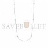 TIFFANY T DIAMOND AND TURQUOISE STATION NECKLACE 66911993