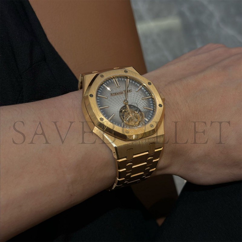 AUDEMARS PIGUET ROYAL OAK FLYING TOURBILLON WATCH 26530OR.OO.1220OR.01