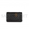 CHANEL MASTER AGED CALFSKIN QUILTED 2.55 REISSUE FLAP SO BLACK A37587 (28*19.5*7.5cm)