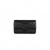 CHANEL MASTER AGED CALFSKIN QUILTED 2.55 REISSUE FLAP SO BLACK A37587 (28*19.5*7.5cm)