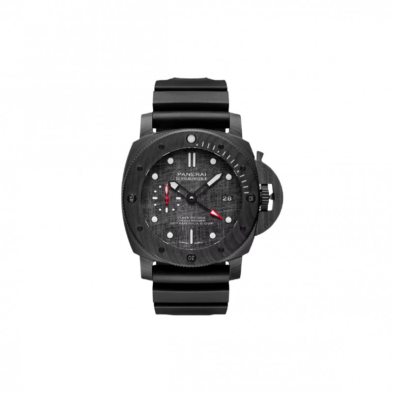 PANERAI SUBMERSIBLE LUNA ROSSA CARBOTECH GMT WATCH PAM01039