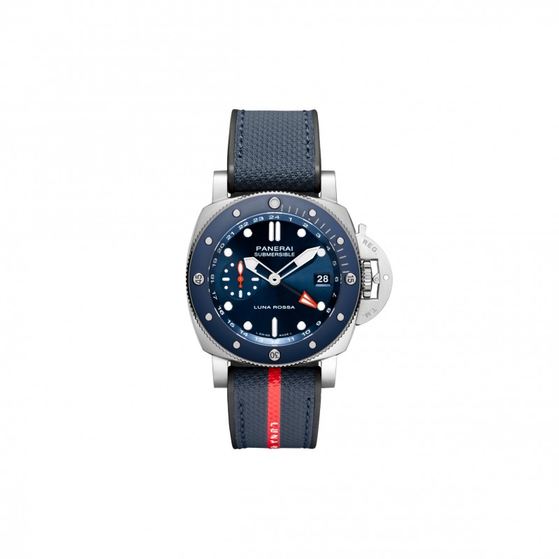 PANERAI SUBMERSIBLE GMT LUNA ROSSA TITANIO PAM01507