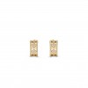 VAN CLEEF ARPELS PERLÉE CLOVERS HOOP EARRINGS VCARO3YE00