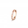 VAN CLEEF ARPELS TOUJOURS SIGNATURE ETOILES WEDDING BAND, 3 MM VCARP7RE00 VAN CLEEF ARPELS TOUJOURS SIGNATURE ETOILES WEDDING BAND, 3 MM VCARP7RE00