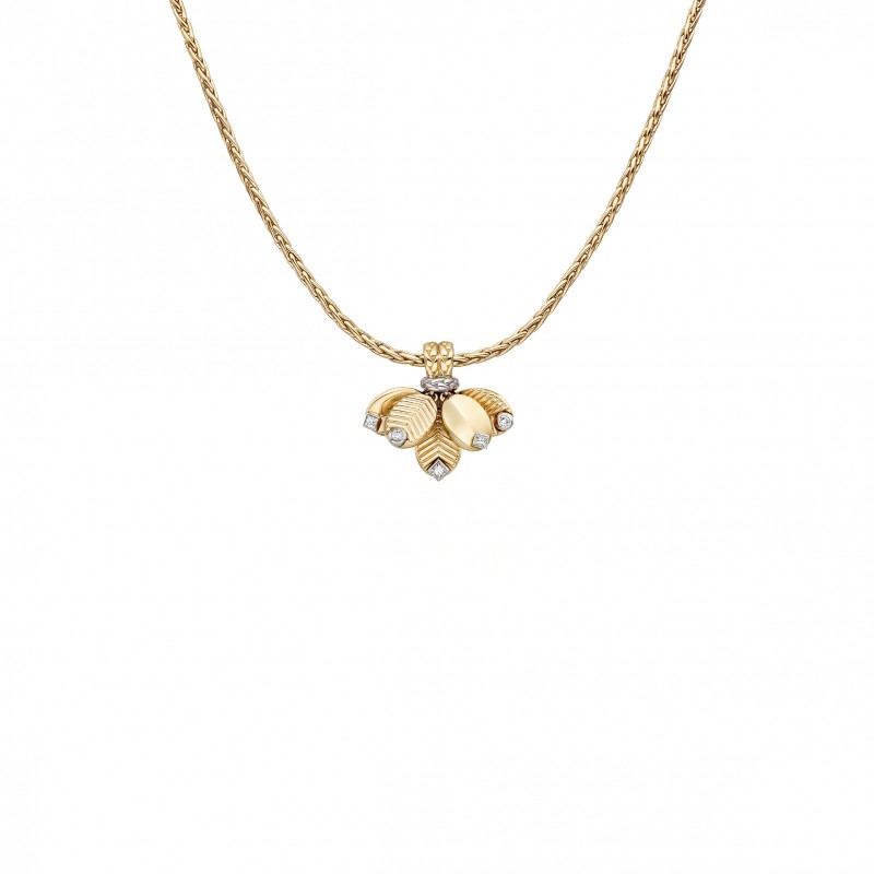 CARTIER GRAIN YELLOW GOLD DE CAFÉ NECKLACE B7224964 CARTIER GRAIN YELLOW GOLD DE CAFÉ NECKLACE B7224964