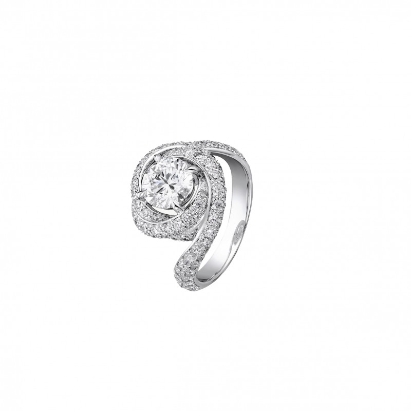 CARTIER SOLITAIRE TRINITY RUBAN N4250452