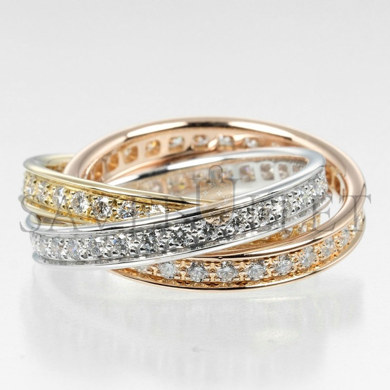 CARTIER TRINITY RING B4075100