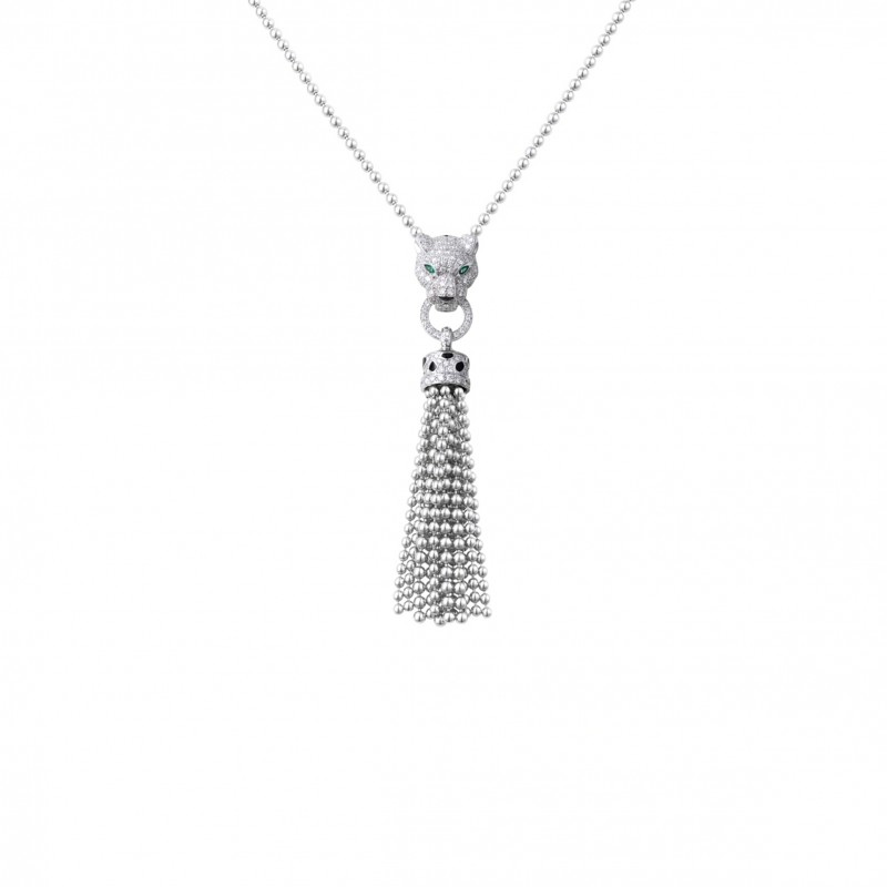 CARTIER PANTHÈRE WHITE GOLD DE CARTIER NECKLACE N7424122 CARTIER PANTHÈRE WHITE GOLD DE CARTIER NECKLACE N7424122