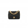 CHANEL CAVIAR QUILTED MINI SWEETHEART FLAP BLACK (20*14*8cm) 