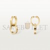 CARTIER LOVE YELLOW GOLD EARRINGS B8301499