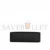 HERMES KELLY POCHETTE BLACK SWIFT PALLADIUM HARDWARE (22*14*7cm) 