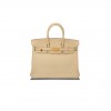 HERMÈS MASTER BIRKIN 30 SWIFT LEATHER TRENCH COAT GREY GOLD BUTTONS BAG H049362CC01 (30*23*15cm)