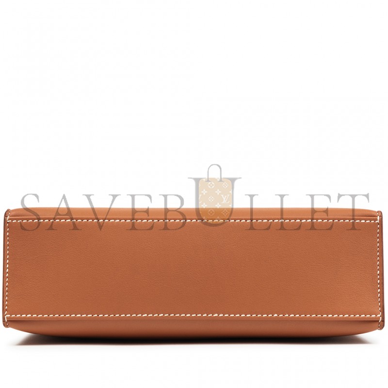 HERMÈS MASTER GOLD SWIFT KELLY POCHETTE GOLD HARDWARE (22*14*7cm) 